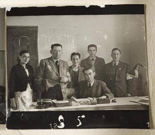 Contact Print #85 from Page #2 from Lodz Ghetto Album