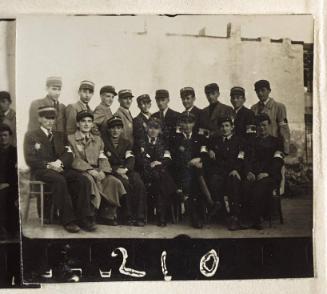 Contact Print #210 from Page #6 from Lodz Ghetto Album