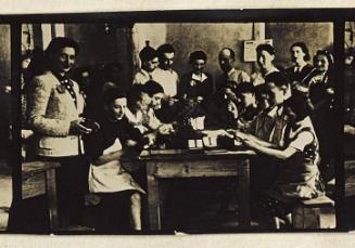 Contact Print #278 from page #17 in Lodz Ghetto Contact Album