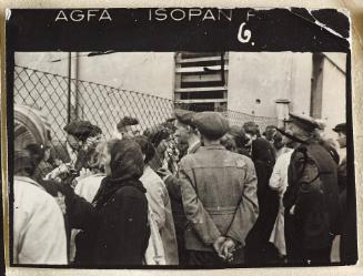 Contact Print #6 from page #1 in Lodz Ghetto Contact Album