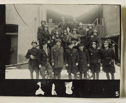 Contact Print #218 from Page #6 from Lodz Ghetto Album