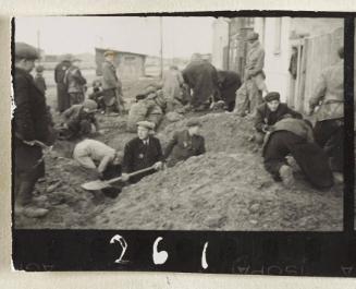 Contact Print #261 from Page #7 from Lodz Ghetto Album