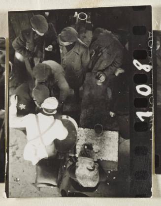 Contact Print #108 from Page #3 from Lodz Ghetto Album