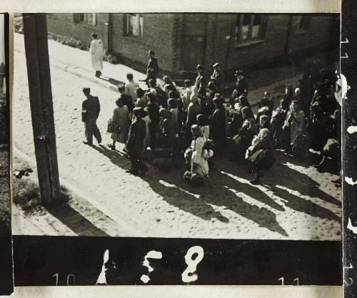 Contact Print #158 from Page #3 from Lodz Ghetto Album