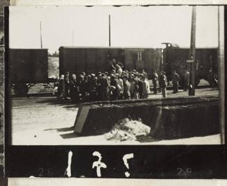 Contact Print #175 from Page #5 from Lodz Ghetto Album