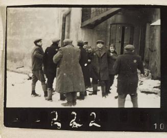Contact Print #222 from Page #6 from Lodz Ghetto Album