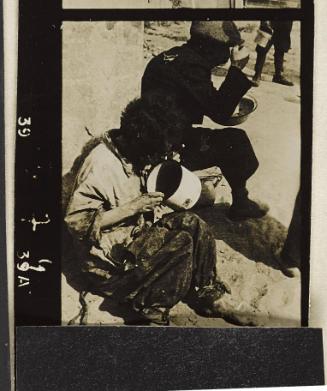 Contact Print #374 from page #11 in Lodz Ghetto Contact Album
