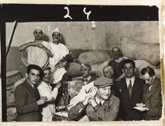 Contact Print #24 from page #1 in Lodz Ghetto Contact Album