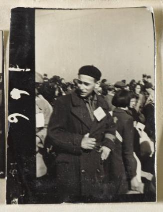 Contact Print #166 from Page #5 from Lodz Ghetto Album