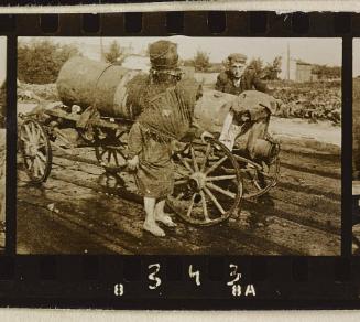 Contact Print #343 from page #10 in Lodz Ghetto Contact Album