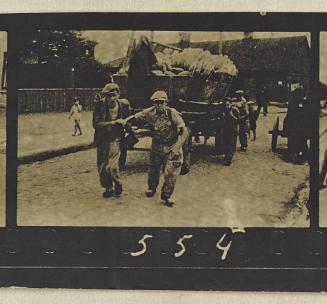 Contact Print #554 from page #12 in Lodz Ghetto Contact Album