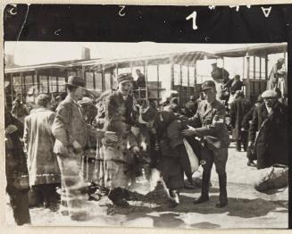 Contact Print #1 from page #1 in Lodz Ghetto Contact Album