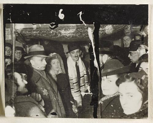 Contact Print #61 from Page #2 from Lodz Ghetto Album