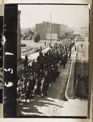 Contact Print #159 from Page #3 from Lodz Ghetto Album