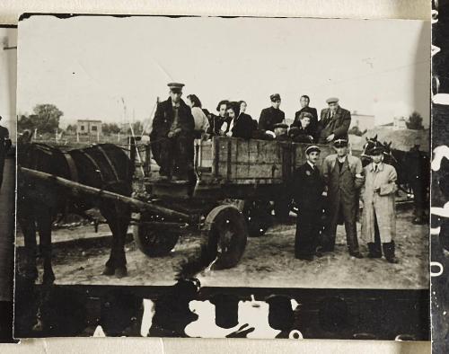 Contact Print #123 from Page #3 from Lodz Ghetto Album
