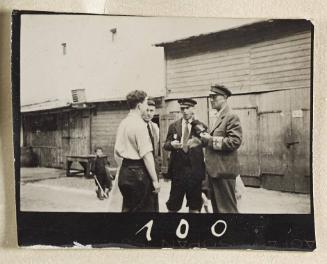 Contact Print #100 from page #12 in Lodz Ghetto Contact Album