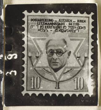 Contact Print #39 from page #1 in Lodz Ghetto Contact Album