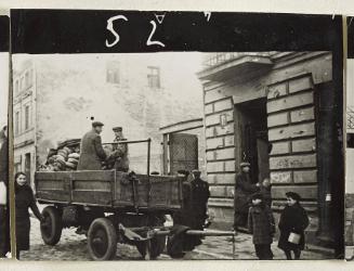 Contact Print #52 from Page #2 from Lodz Ghetto Album