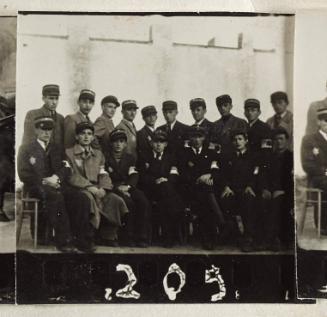 Contact Print #209 from Page #6 from Lodz Ghetto Album