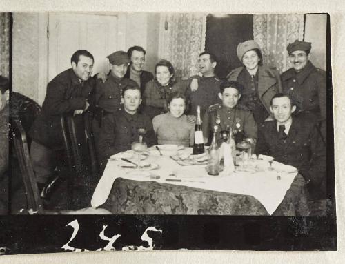 Contact Print #245 from Page #7 from Lodz Ghetto Album