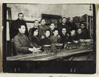 Contact Print #252 from Page #7 from Lodz Ghetto Album