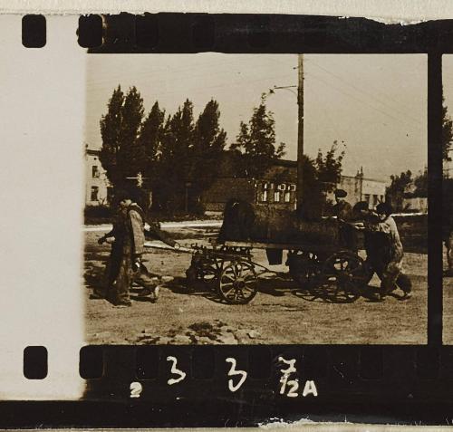 Contact Print #337 from page #10 in Lodz Ghetto Contact Album