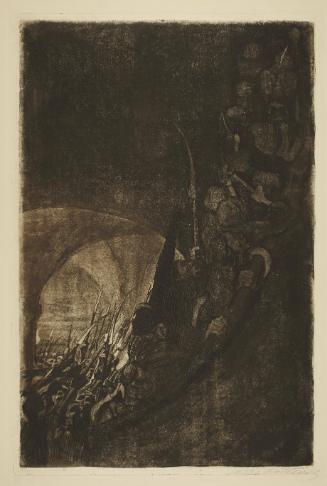 Bewaffnung in einem Gewolbe