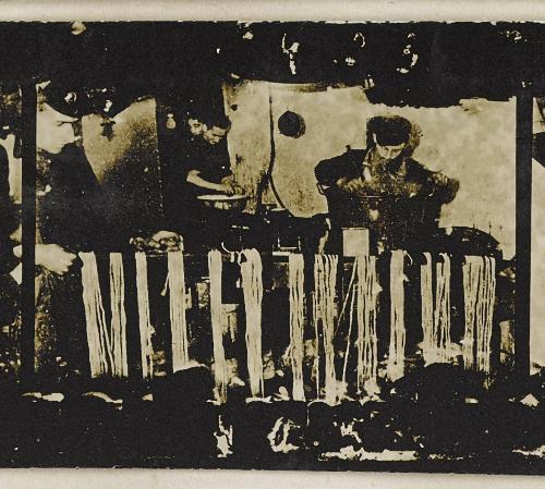 Contact Print #403 from page #13 in Lodz Ghetto Contact Album