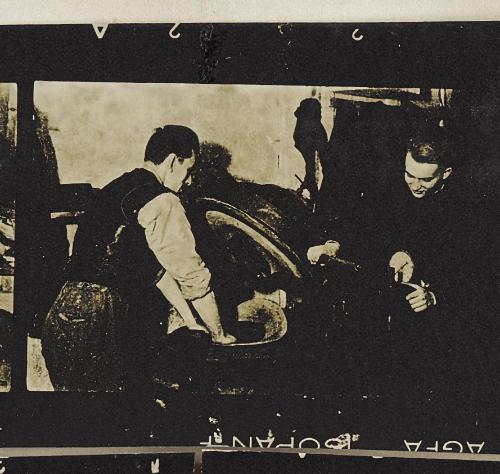 Contact Print #423 from page #13 in Lodz Ghetto Contact Album