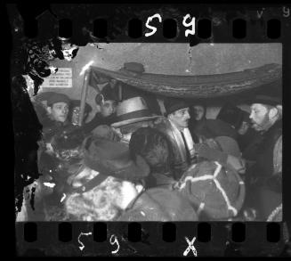 Henryk Ross and Stefania Schoenberg's wedding in the ghetto