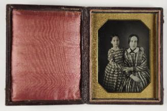 Unknown sitters [Woman and young girl (hands clasped)]