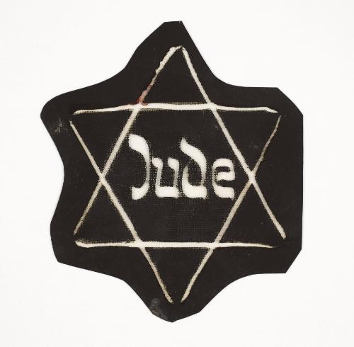 Star of David with “Jude”