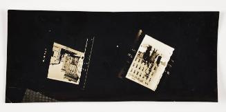 Lodz Ghetto Folio: contact print with 2 frames -  negative Nos. 501 & 502
