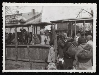 Boarding deportation tram #54