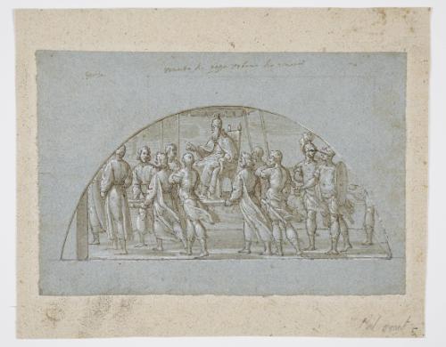 The Visit of Pope Urban to Genoa