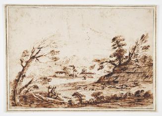A Landscape with Travellers Resting