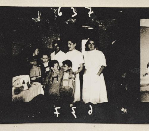 Contact Print #630 from page #15 in Lodz Ghetto Contact Album