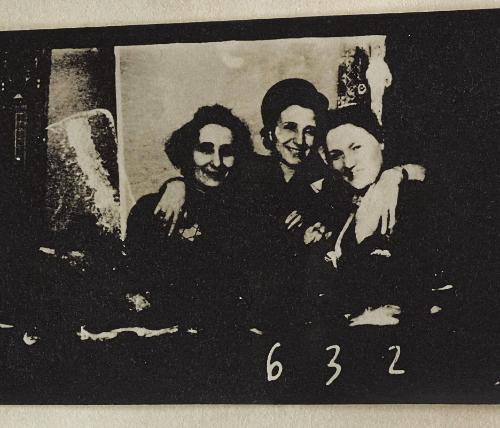 Contact Print #632 from page #15 in Lodz Ghetto Contact Album