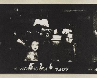 Contact Print #626 from page #14 in Lodz Ghetto Contact Album