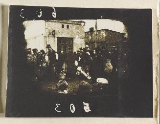 Contact Print #603 from page #15 in Lodz Ghetto Contact Album