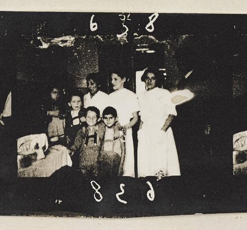 Contact Print #638 from page #15 in Lodz Ghetto Contact Album