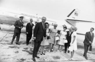 Lyndon Johnson, Cape Kennedy, Florida