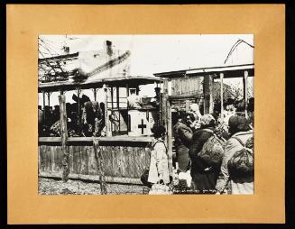 Boarding deportation tram #54 
