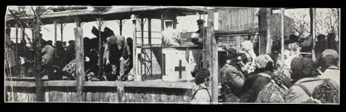 Boarding deportation tram #54