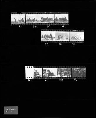 Sheet #4 from Lodz Ghetto Collection Series Additional Negatives 2C