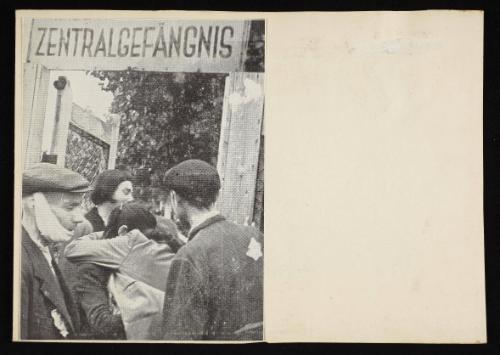 Untitled page [sequence from “Deportation goes on...” Zentralgefangnis] (p.76)