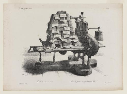 La Charte est une vérité...donc, la presse est parfaitement libre! from La Caricature