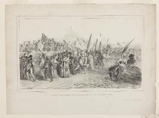 Grande Revue Passée par La Caricature le 30 Octobre 1832