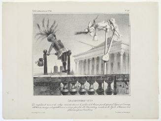 Grand Exercices, Plate 293 from La Caricature, No. 141, July 18, 1833