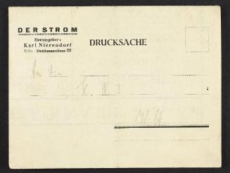 Zeichnung Aus nr 1 von Der Strom